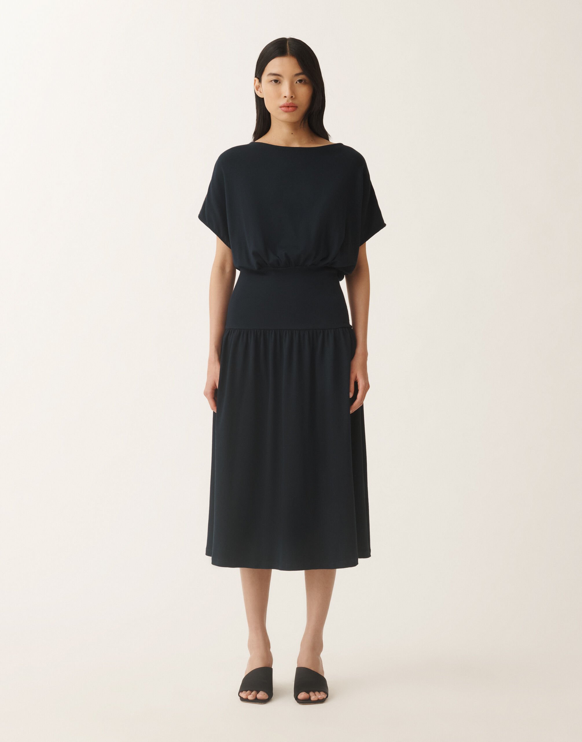 Fabiana Filippi Kleid aus Jersey, nachtblau BLAU ABD275F638L1800000