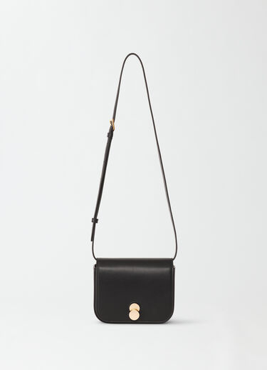 Fabiana Filippi Eclissi mini messenger en cuir, noir NOIR BGD274A864H1280000