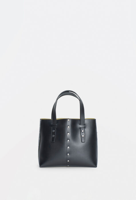 Fabiana Filippi Mini leather tote bag, black MAD264F068I9420000