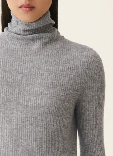 Platinum-Rollkragenpullover, Stein Fabiana Filippi Platinum-Rollkragenpullover, Stein Stein MAD216F021D2300000