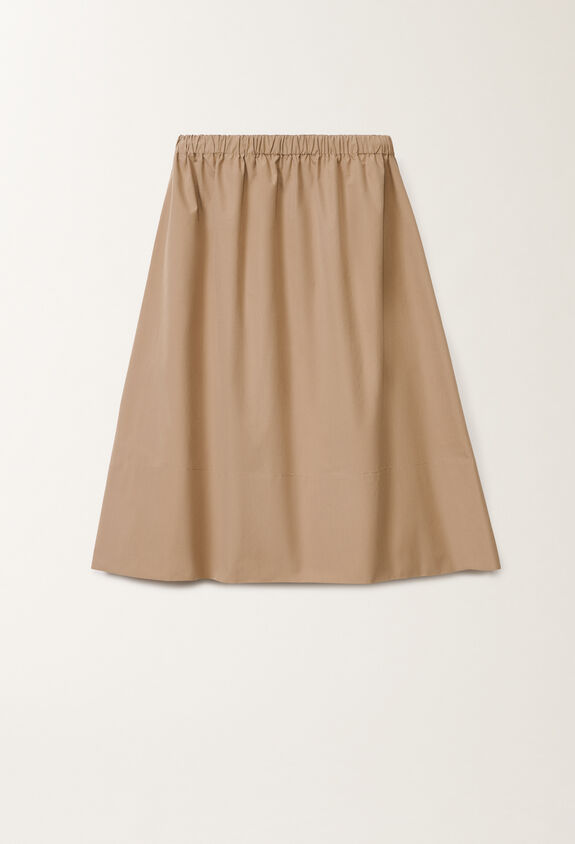 Fabiana Filippi Trench skirt, acorn BROWN GND265F411D8050000