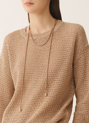 Fabiana Filippi Filo Diamante necklace, caramel CARAMEL BXD276A958M0470000