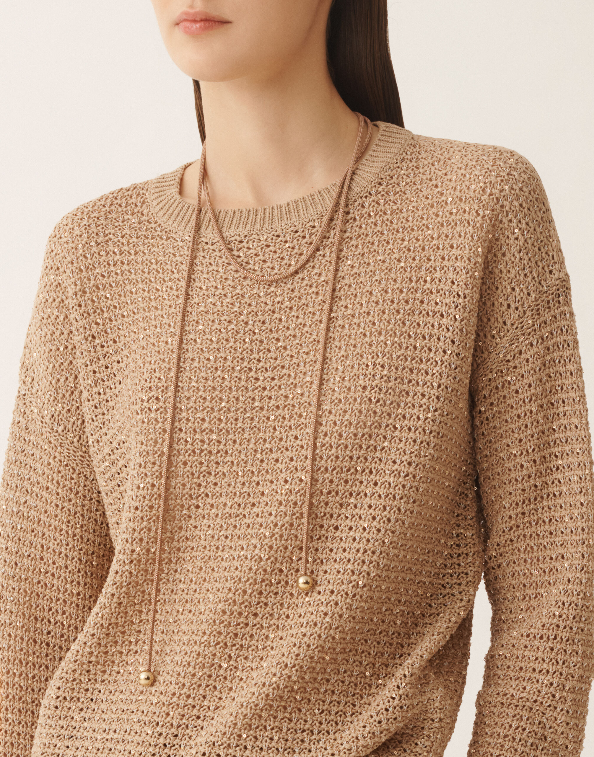 Fabiana Filippi Filo Diamante necklace, caramel CARAMEL BXD276A958M0470000