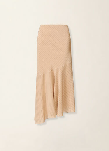 Printed crêpe de chine pencil skirt, maple Fabiana Filippi Printed crêpe de chine pencil skirt, maple Maple GND226F784M3870000