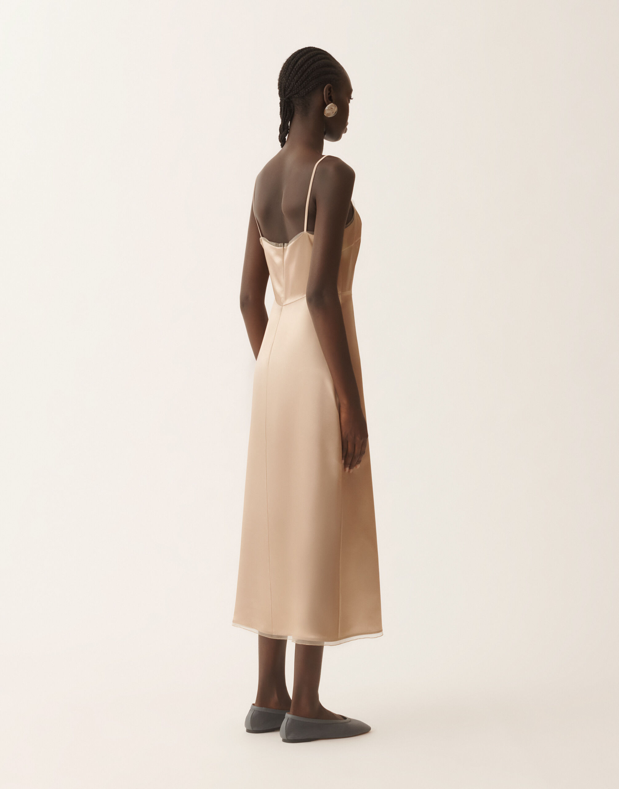 レディースSatin lingerie dress, maple ドレス | Fabiana Filippi