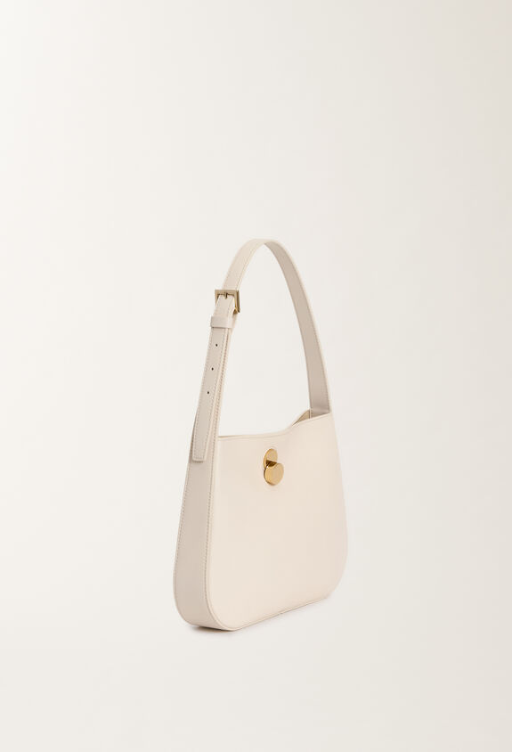 Fabiana Filippi Eclissi calfskin hobo bag, butter BUTTER BGD265A858L2140000