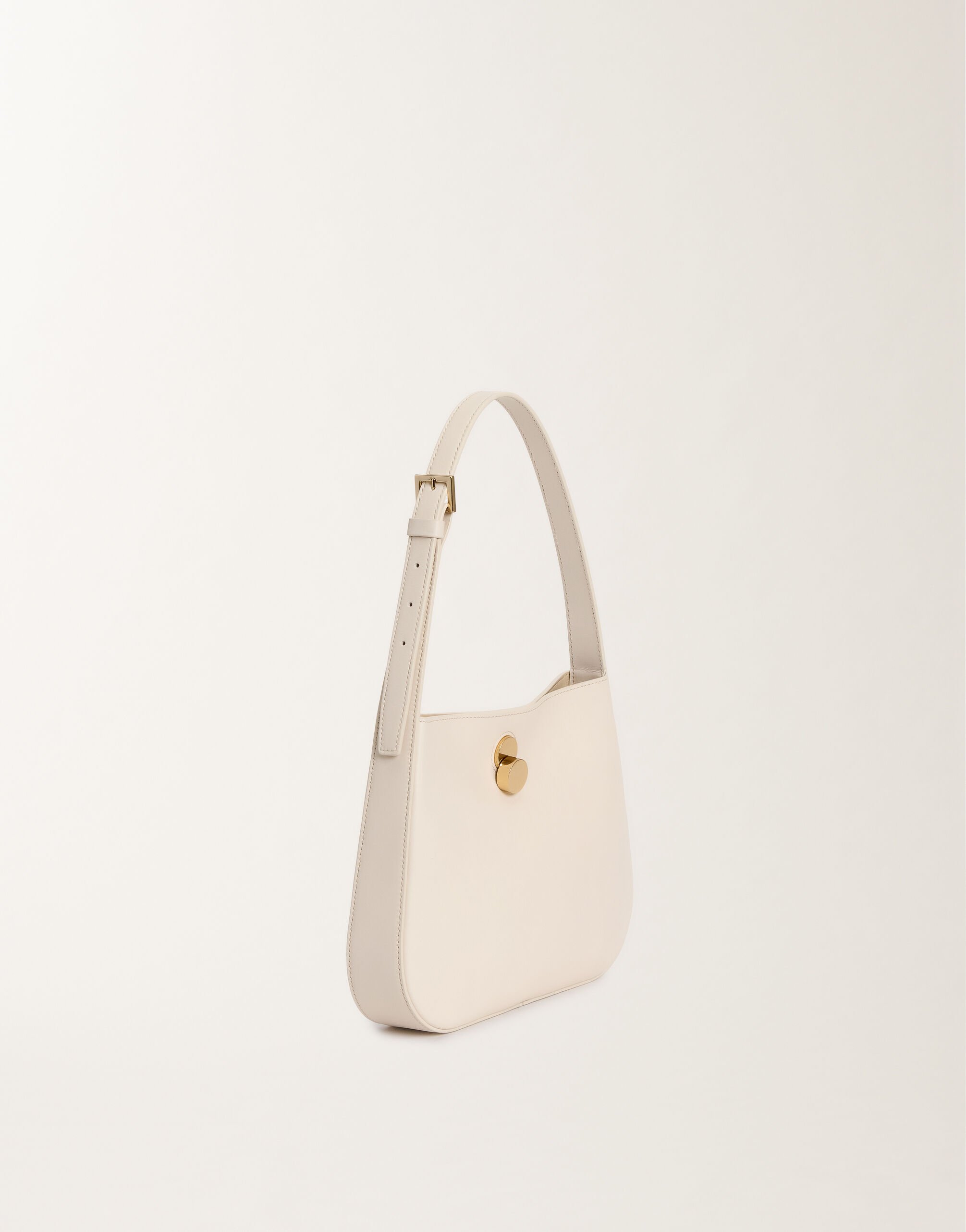 Fabiana Filippi Eclissi calfskin hobo bag, butter BUTTER BGD265A858L2140000