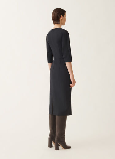 Fabiana Filippi Kleid aus Jersey, nachtblau Blau ABD215F166L5210000