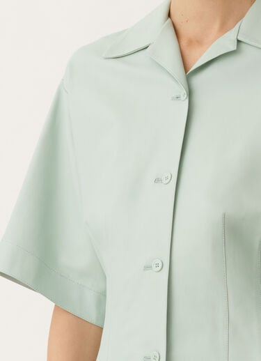 Fabiana Filippi Veste en cuir nappa, vert d’eau VERT EAU PLD275F676D7510000