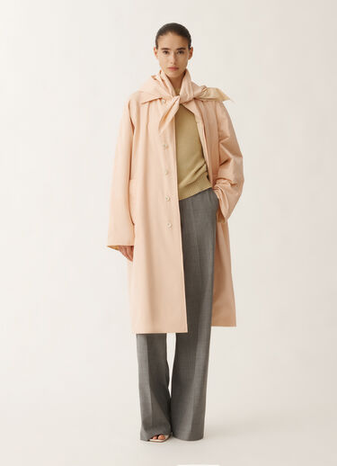 Fabiana Filippi Gabardina de tafetán ligero, maquillaje ROSA CTD265F272L1930000