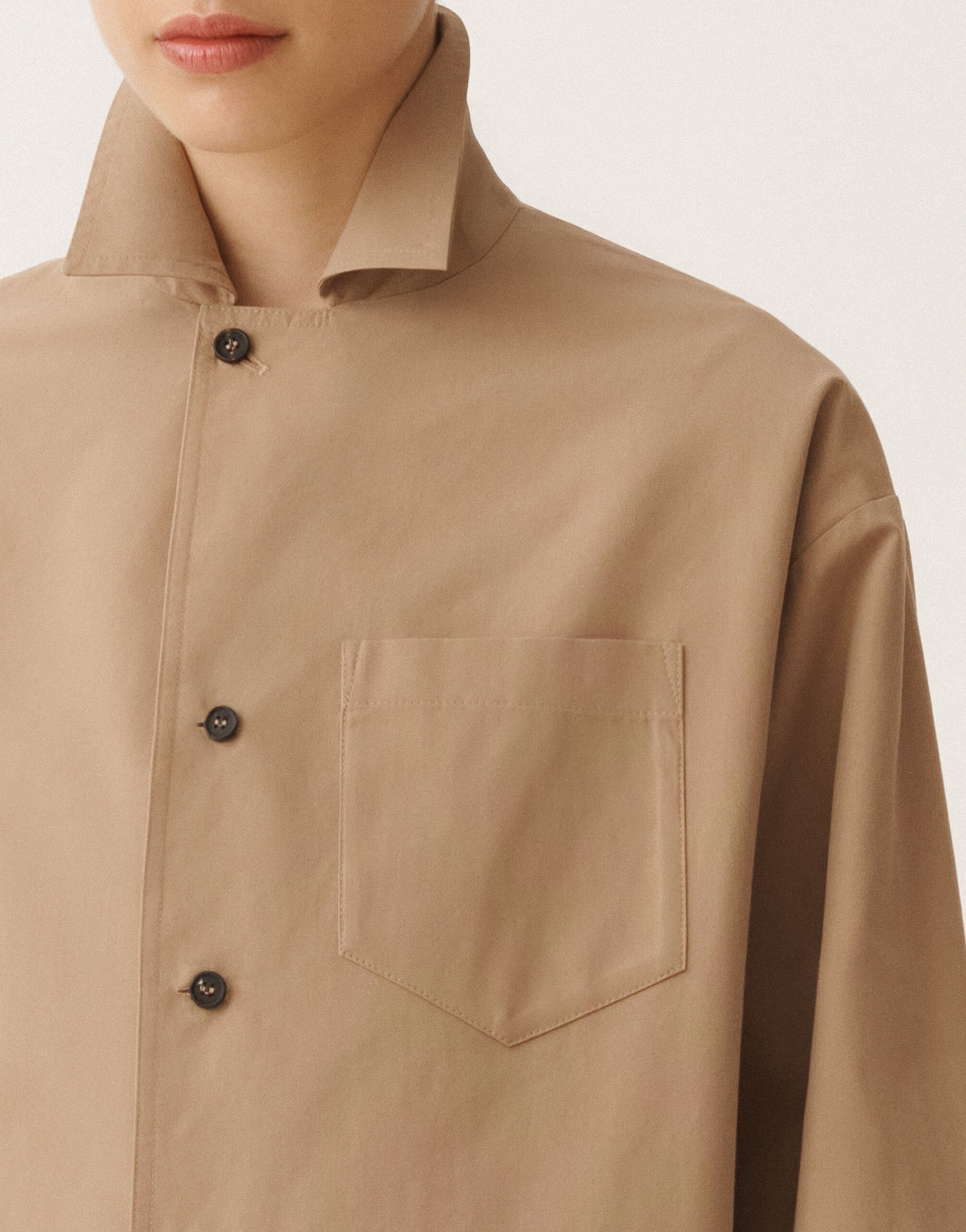 Fabiana Filippi Giacca trench, ghianda MARRONE CTD265F225D8050000