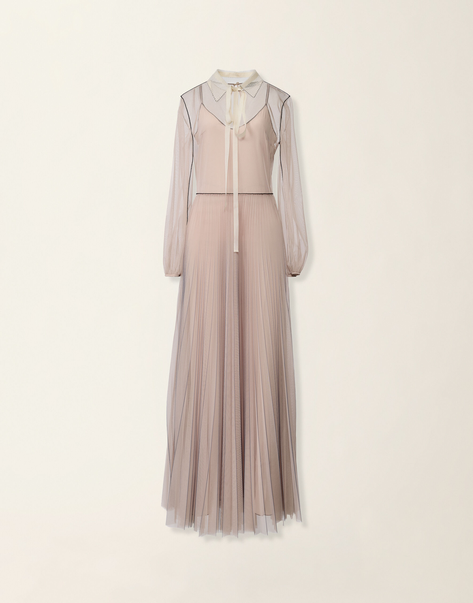 Robe longue en tulle, cachà Fabiana Filippi Robe longue en tulle, cachà Cachà ABD216F127M3440000