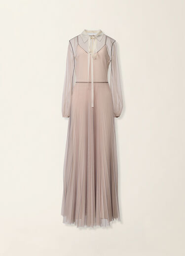 Robe longue en tulle, cachà Fabiana Filippi Robe longue en tulle, cachà Cachà ABD216F127M3440000