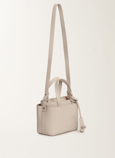 Fabiana Filippi Medium grained leather handbag, marble GREY BGD215A861L8040000