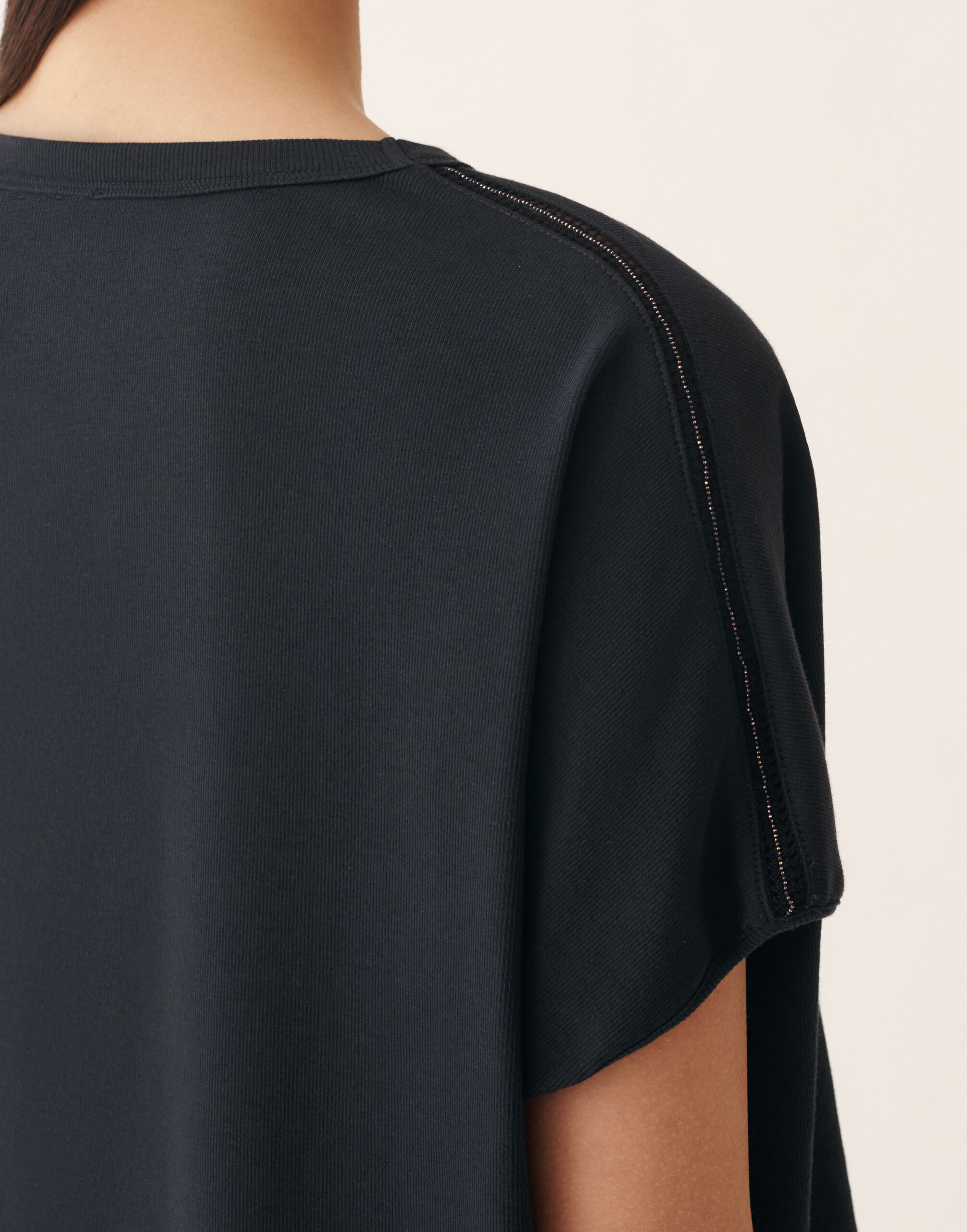 Fabiana Filippi Night blue jersey T-shirt MIDNIGHT BLUE JED276F568M2090000