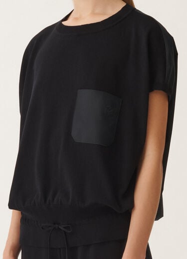 Fabiana Filippi Organic cotton sweater, midnight blue BLUE MAD275F549L3990000