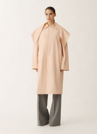 Fabiana Filippi Gabardina de tafetán ligero, maquillaje ROSA CTD265F272L1930000