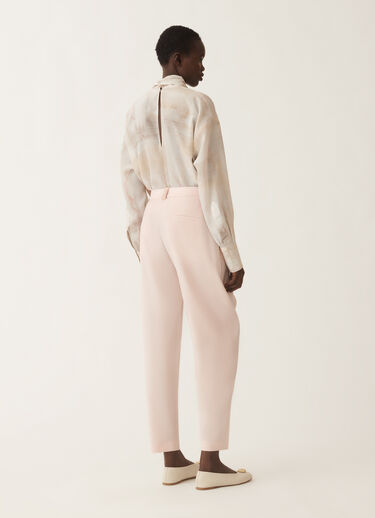 Fabiana Filippi Flannel trousers, quartz pink Pink PAD225F793L6630000