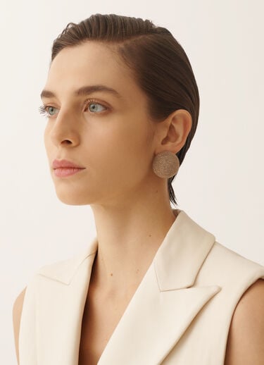 Fabiana Filippi Filo Diamante earrings, greige GREIGE BXD276A964M0470000