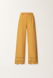 Poplin pants, mustard Fabiana Filippi Poplin pants, mustard MUSTARD PAD276F799M1270000