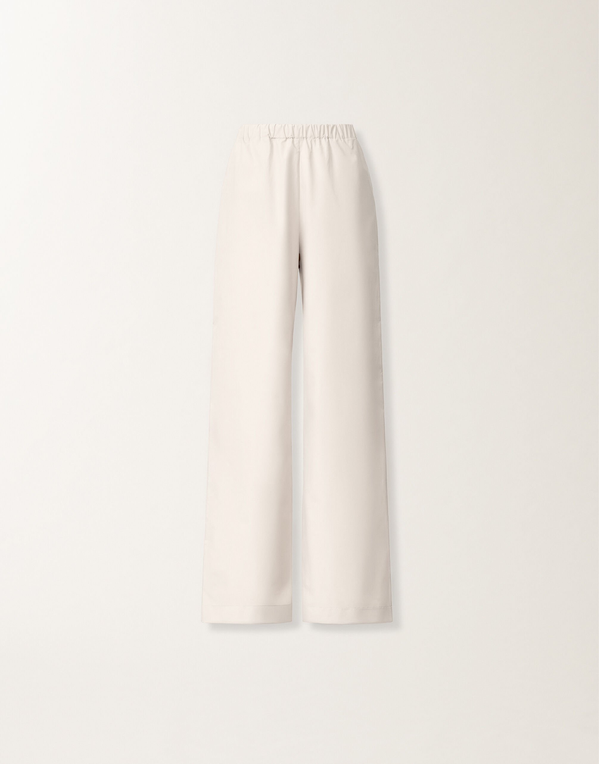 Fabiana Filippi Trevi pants in optical white poplin OPTICAL WHITE PAD266F456L5820000