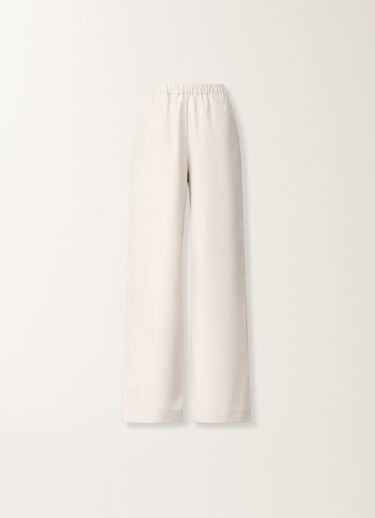 Fabiana Filippi Trevi pants in optical white poplin OPTICAL WHITE PAD266F456L5820000