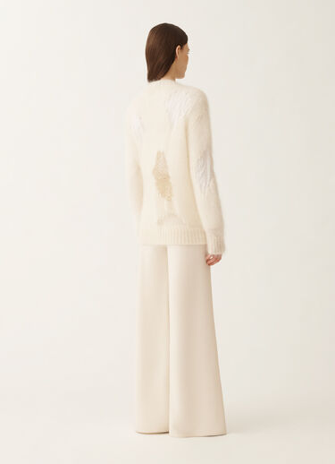 Fabiana Filippi Mohair sweater, butter White MAD225F514L6330000