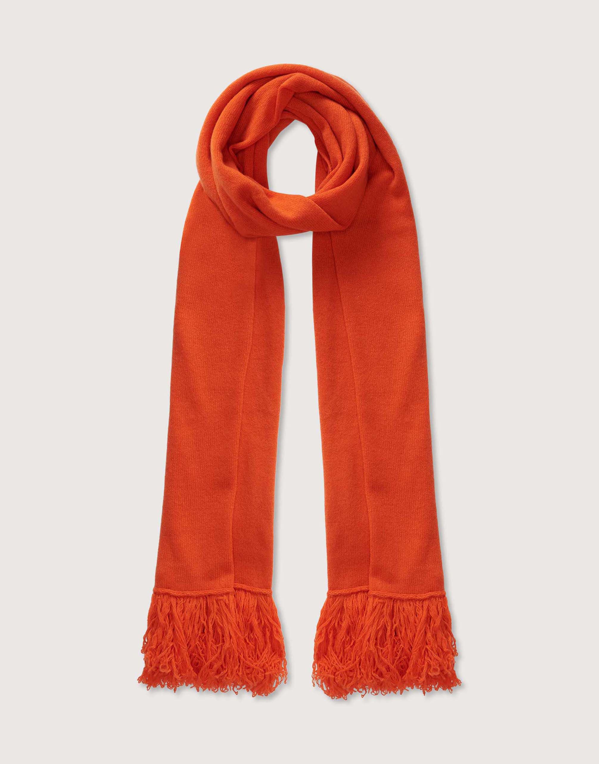 Orange cashmere on sale pashmina