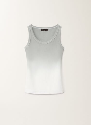 Fabiana Filippi Gradient-print jersey tank top, ash GREY JED265F150L2870000