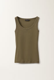 Fabiana Filippi Jersey vest top, grass GRASS JED265F150L1800000