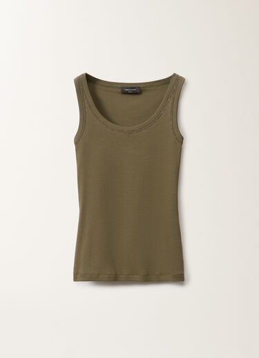 Fabiana Filippi Jersey vest top, grass GRASS JED265F150L1800000