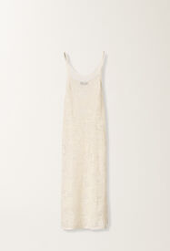 Fabiana Filippi Haut de lingerie en micro-paillettes, mastic MASTIC MAD276F648D8640000