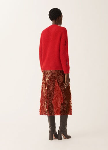 Fabiana Filippi Mohair sweater, lacquer Red MAD225F512L6330000