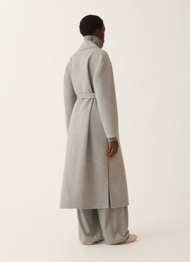 Fabiana Filippi Double-faced wool and cashmere coat, rock Grey CTD225F680L6390000
