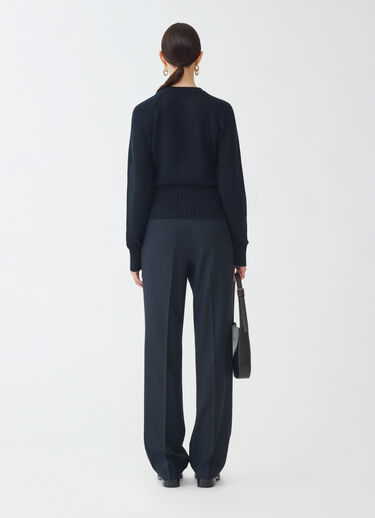 Fabiana Filippi Pullover aus Kaschmir-Gaze, Mitternachtsblau Mitternachtsblau MAD264F052N9000000
