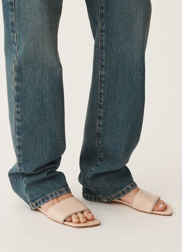 Fabiana Filippi Calfskin slippers, candy CANDY ASD275A880L4120000