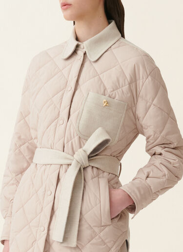 Veste chemise en nylon matelassé, cachà Fabiana Filippi Veste chemise en nylon matelassé, cachà Cachà CTD216F188M3160000