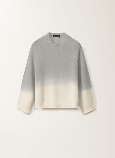Fabiana Filippi Gradient platinum cape, ash GREY MAD265F102L1600000