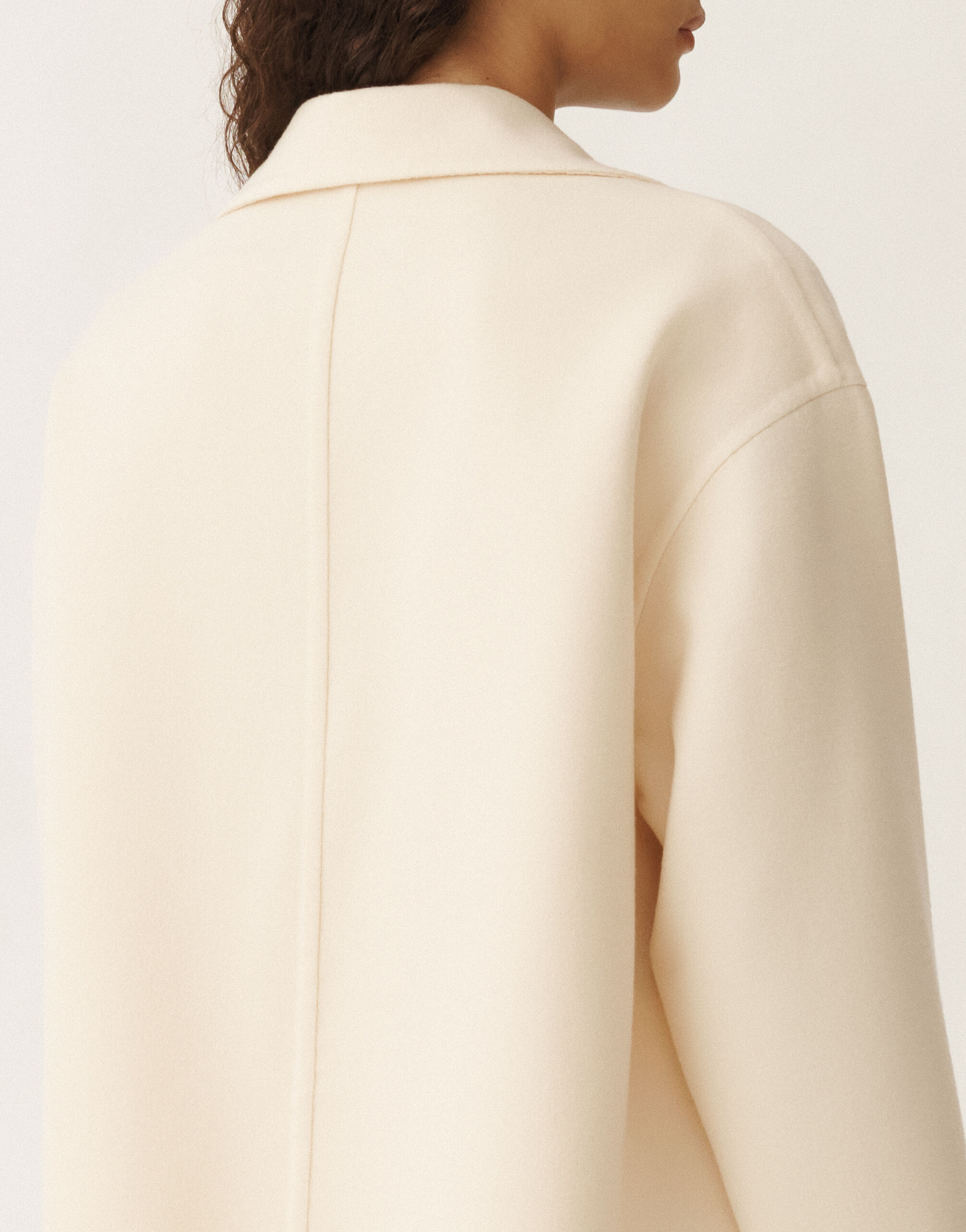 ジャケット FABIANA FILIPPI SS25 Double wool jacket (CTD265F225 0149) Double wool jacket, vanilla for Women | Fabiana Filippi®