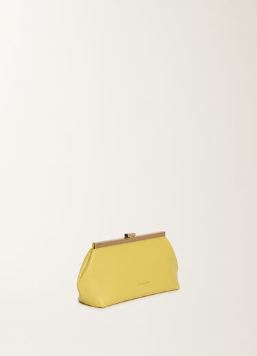 Fabiana Filippi Clutch aus Nappaleder, zedernbraun GELB BGD265A849L2120000
