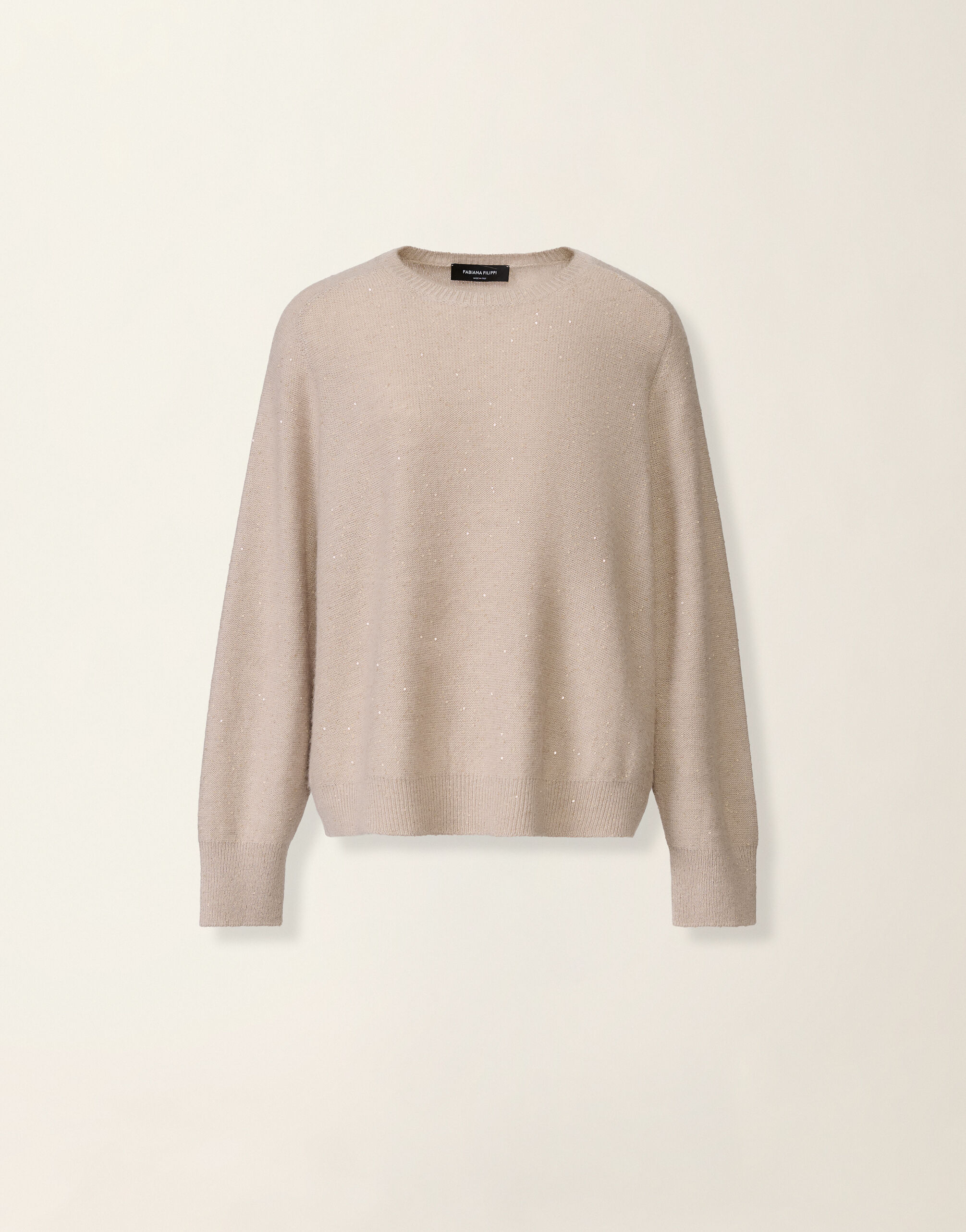 Fabiana Filippi Pull en laine et soie avec paillettes, cachà Cachà MAD216F097D2960000