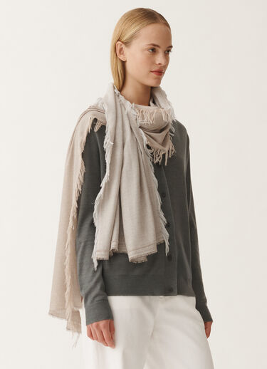 Fabiana Filippi Jacquard viscose stole ONLYONECOLOR SAD275A005L4020000
