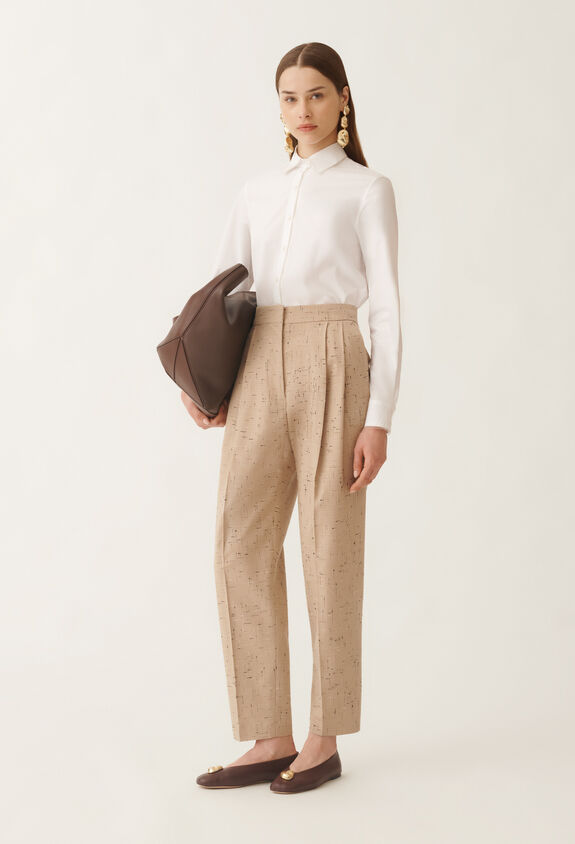 Fabiana Filippi Poplin shirt, white WHITE CAD215F233L5820000