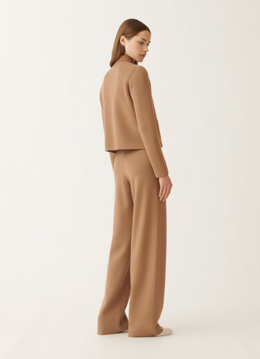 Fabiana Filippi Veste en laine mérinos, osier BRUN GCD215F194D4620000