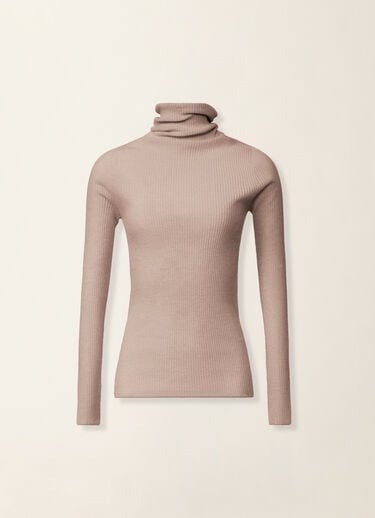 Pullover aus Platinum, mocha Fabiana Filippi Pullover aus Platinum, mocha Mocha MAD216F021D2300000