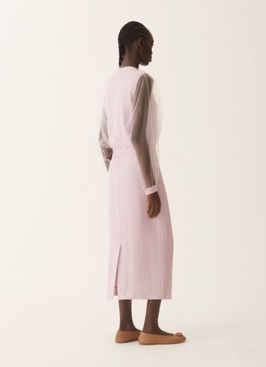 Fabiana Filippi Pullover aus Wolle und Baumwolle, in Lila-Rosa Fliederrosa MAD266F009L9130000