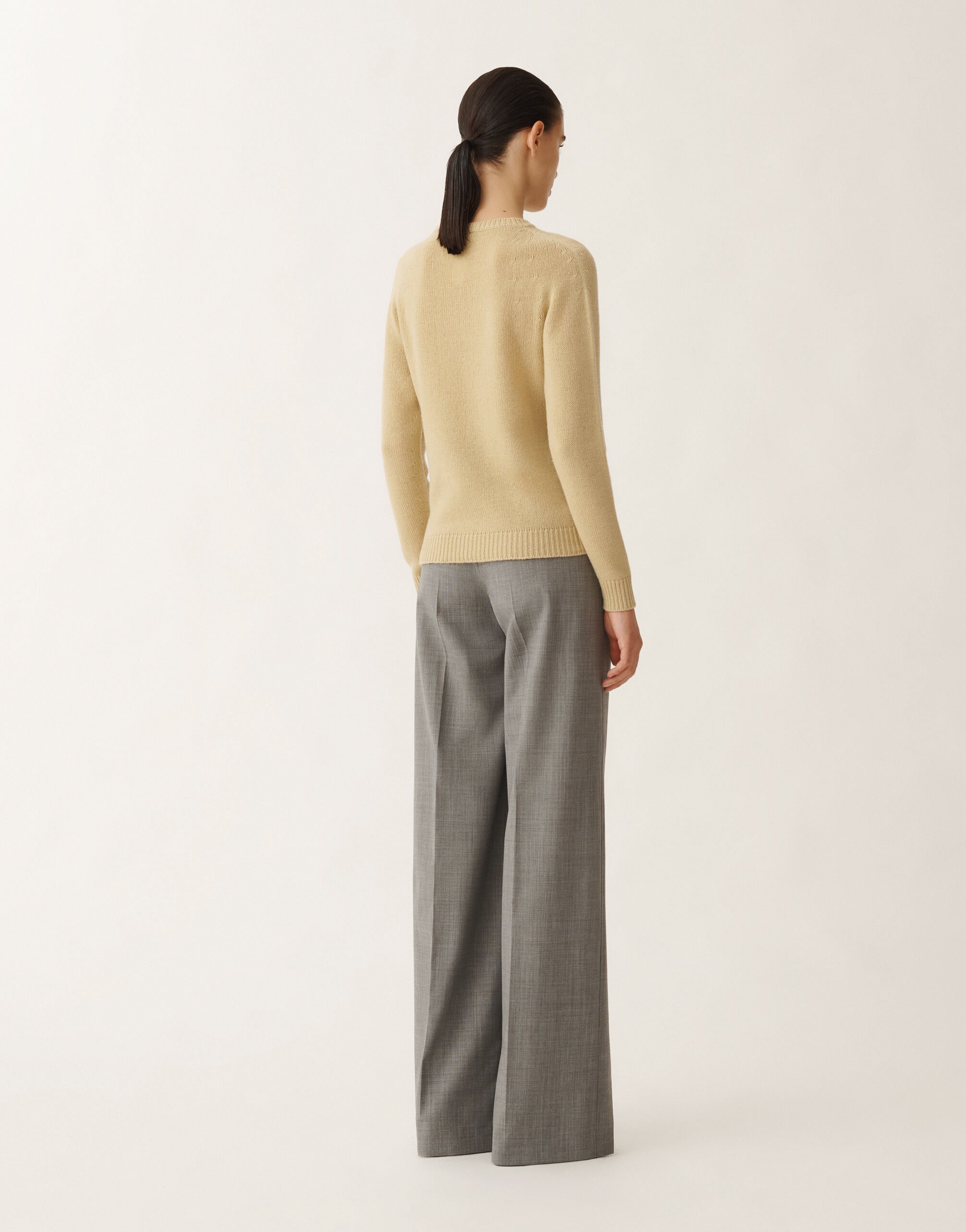 Fabiana Filippi Pullover aus aufgerautem Kaschmir, gold GELB MAD265F031N9000000