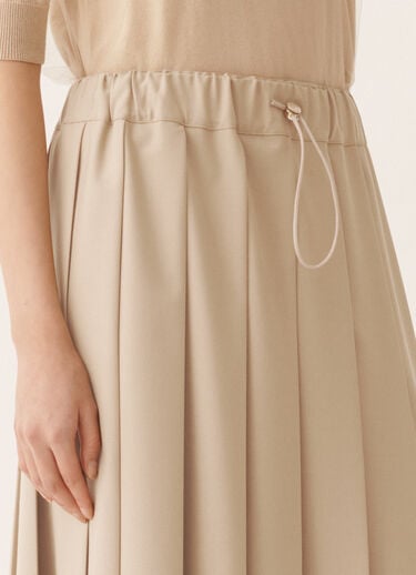 Fabiana Filippi Plissierte Röcke im Techno-Tailoring, nude Nude GND266F398D7540000