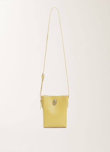 Fabiana Filippi Eclissi calfskin mini bag, cedar YELLOW AAD265A828L2140000