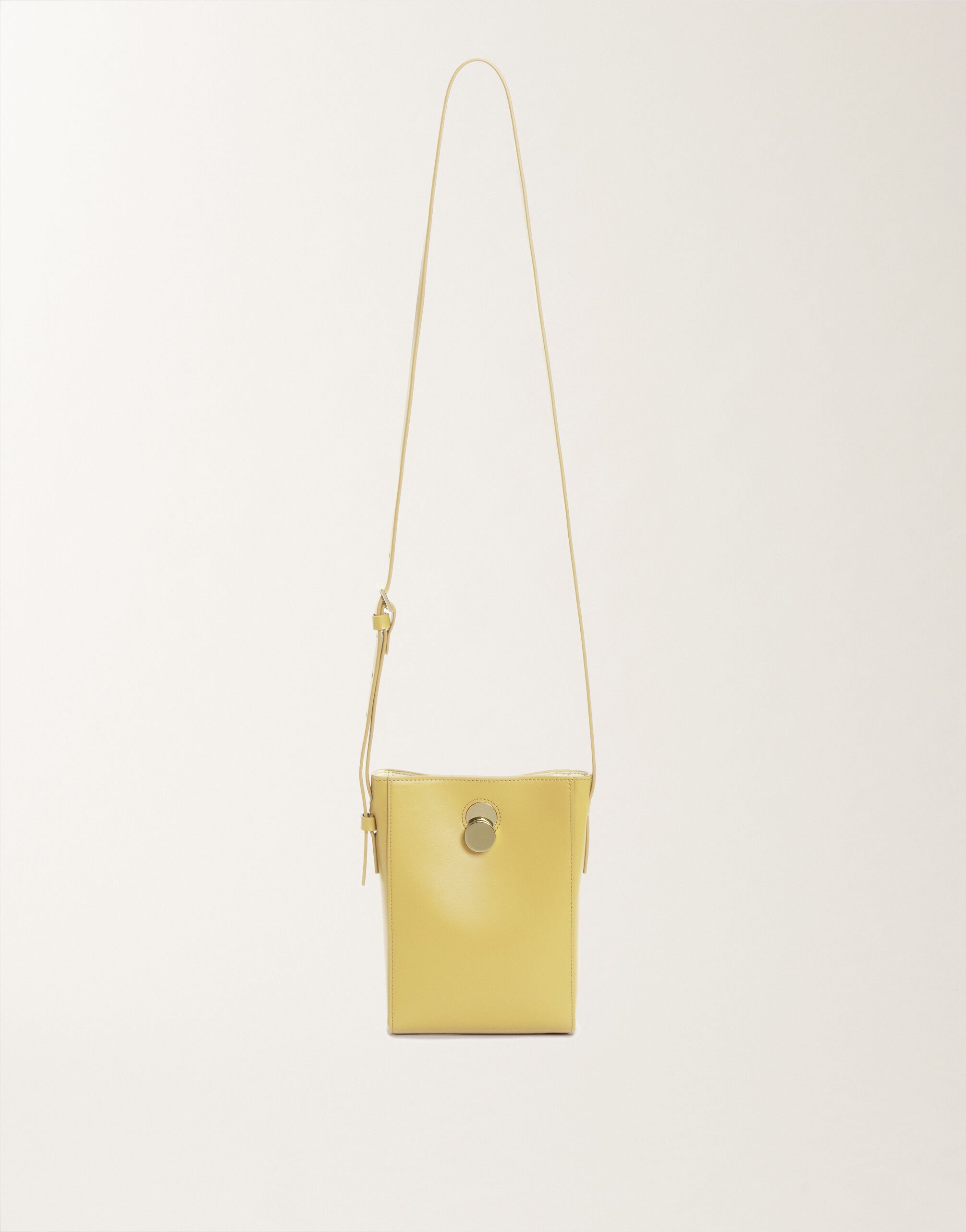 Fabiana Filippi Eclissi calfskin mini bag, cedar YELLOW AAD265A828L2140000